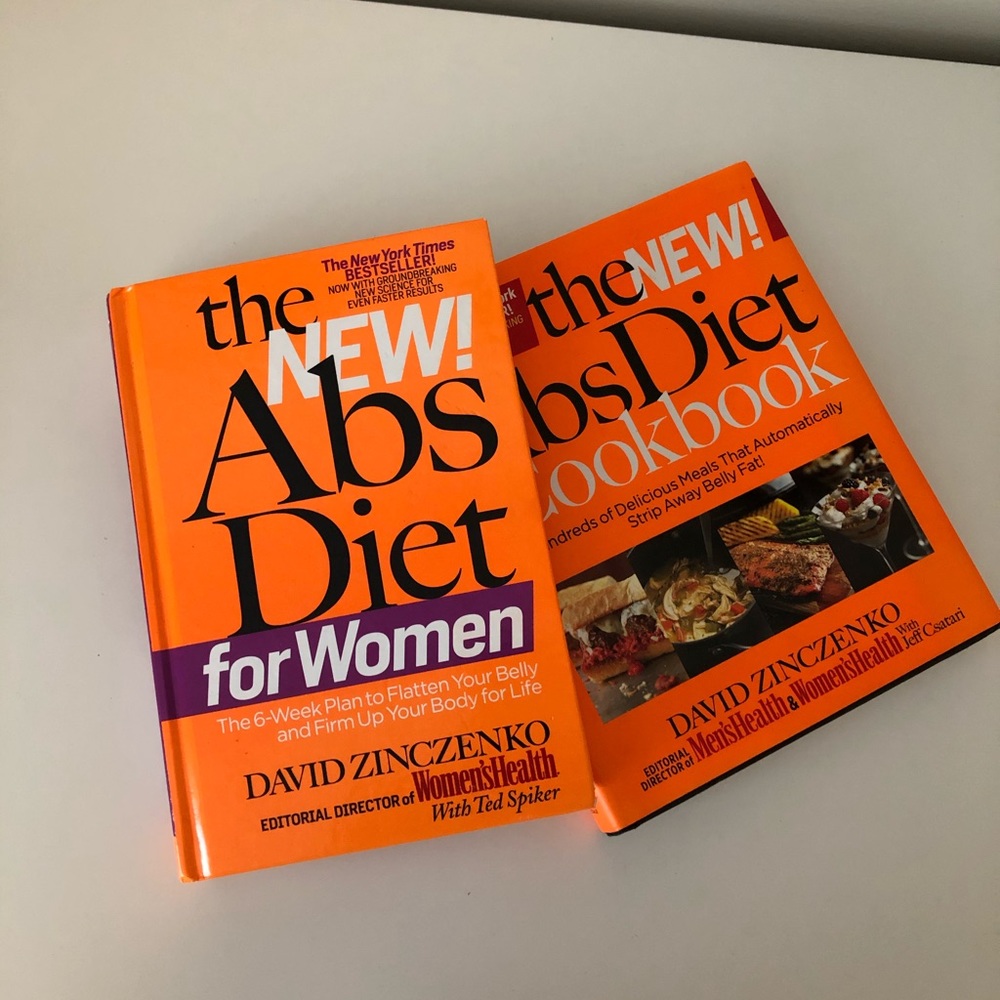 The Abs diet for women book and cookbook